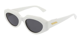 Bottega Veneta BV1031S women White Geometric Sunglasses