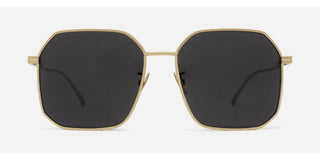 Bottega Veneta BV1108SA women Gold Geometric Sunglasses