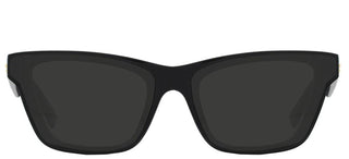 Bottega Veneta BV1119S unisex Black Squared Sunglasses