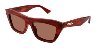 Bottega Veneta BV1121S women Red Geometric Sunglasses