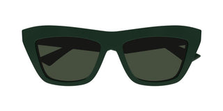 Bottega Veneta BV1121S women Green Geometric Sunglasses