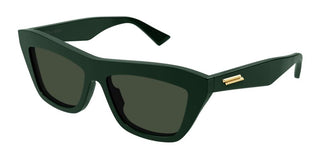 Bottega Veneta BV1121S women Green Geometric Sunglasses