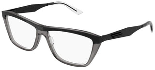 Bottega Veneta BV1133O unisex Black Geometric Eyeglasses