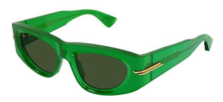 Bottega Veneta BV1144S women Green Geometric Sunglasses