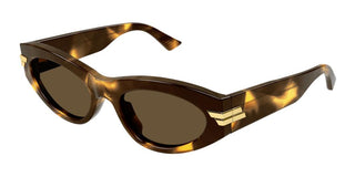 Bottega Veneta BV1189S women Havana Cat Eye Sunglasses