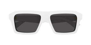 Bottega Veneta BV1213S men White Squared Sunglasses