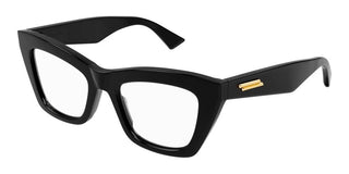 Bottega Veneta BV1215O women Black Cat Eye Eyeglasses