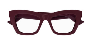 Bottega Veneta BV1215O women Red Cat Eye Eyeglasses