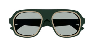 Bottega Veneta BV1217S men Green Round Sunglasses