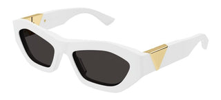 Bottega Veneta BV1221S women White Squared Sunglasses