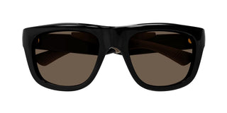 Bottega Veneta BV1233S men Black Squared Sunglasses