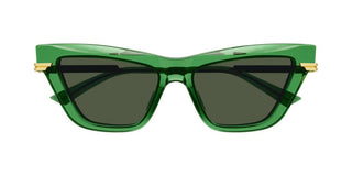 Bottega Veneta BV1241S women Green Cat Eye Sunglasses