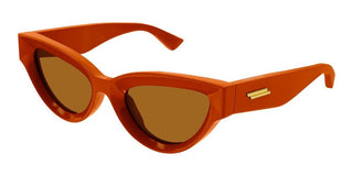 Bottega Veneta BV1249S women Orange Cat Eye Sunglasses