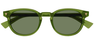 Bottega Veneta BV1253S men Green Round Sunglasses