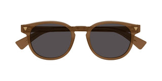 Bottega Veneta Bv1253s Men Brown Round Sunglasses