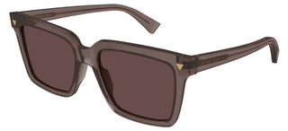 Bottega Veneta BV1254S women Brown Squared Sunglasses