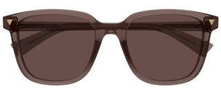 Bottega Veneta BV1255SA unisex Brown Squared Sunglasses