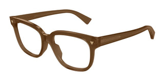 Bottega Veneta BV1257O women Brown Squared Eyeglasses