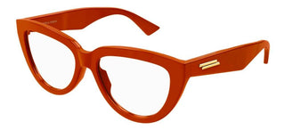 Bottega Veneta BV1259O women Orange Squared Eyeglasses