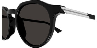 Bottega Veneta BV1260S men Black Round Sunglasses