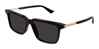 Bottega Veneta BV1261S men Black Squared Sunglasses