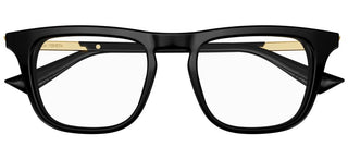 Bottega Veneta BV1264O men Black Squared Eyeglasses