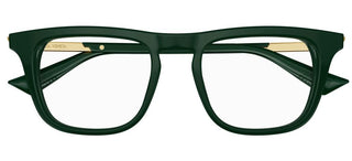 Bottega Veneta BV1264O men Green Squared Eyeglasses