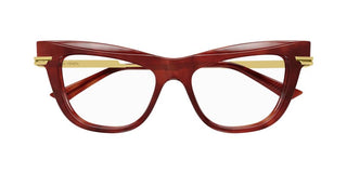 Bottega Veneta BV1266O women Red Cat Eye Eyeglasses