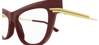 Bottega Veneta BV1266O women Red Cat Eye Eyeglasses