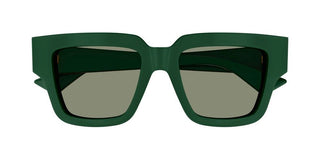 Bottega Veneta BV1276S women Green Squared Sunglasses