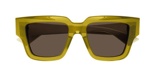 Bottega Veneta BV1276S women Yellow Squared Sunglasses