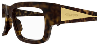 Bottega Veneta BV1280O women Havana Rectangle Eyeglasses