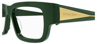 Bottega Veneta BV1280O women Green Rectangle Eyeglasses