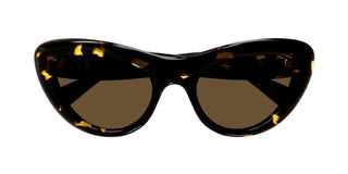 Bottega Veneta BV1282S women Havana Cat Eye Sunglasses