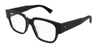 Bottega Veneta BV1289O women Black Geometric Eyeglasses