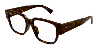 Bottega Veneta BV1289O women Havana Geometric Eyeglasses