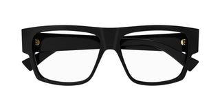 Bottega Veneta BV1290O men Black Squared Eyeglasses