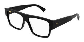 Bottega Veneta BV1290O men Black Squared Eyeglasses