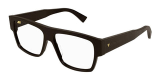 Bottega Veneta BV1290O men Brown Squared Eyeglasses