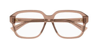 Bottega Veneta BV1295O women Pink Geometric Eyeglasses