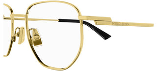 Bottega Veneta BV1301O unisex Gold Pantos Eyeglasses