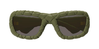 Bottega Veneta Bv1303s Women Green Geometric Sunglasses