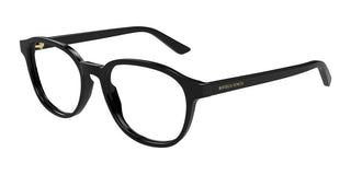 Bottega Veneta BV1312O men Black Round Eyeglasses