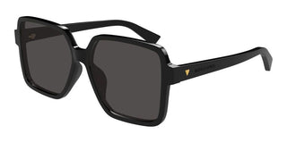 Bottega Veneta BV1317S women Black Squared Sunglasses