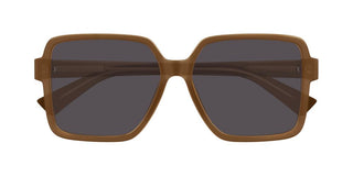 Bottega Veneta BV1317S women Brown Squared Sunglasses