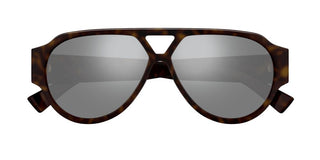 Bottega Veneta Bv1318s Men Havana Pilot Sunglasses