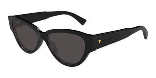 Bottega Veneta Bv1319s Women Black Cat Eye Sunglasses