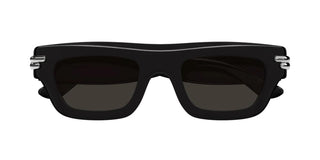 Bottega Veneta Bv1321s Unisex Black Squared Sunglasses