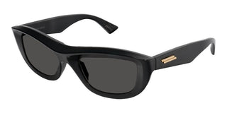 Bottega Veneta Bv1326s Unisex Black Geometric Sunglasses