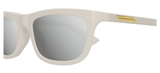 Bottega Veneta Bv1328s Unisex White Squared Sunglasses